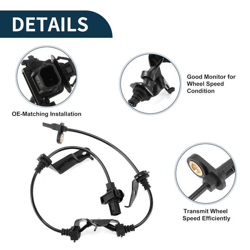 TUCKBOLD ABS Wheel Speed Sensor Front Left for Honda Accord 2008-2012 & Acura TSX 2009-2014 - Image 4