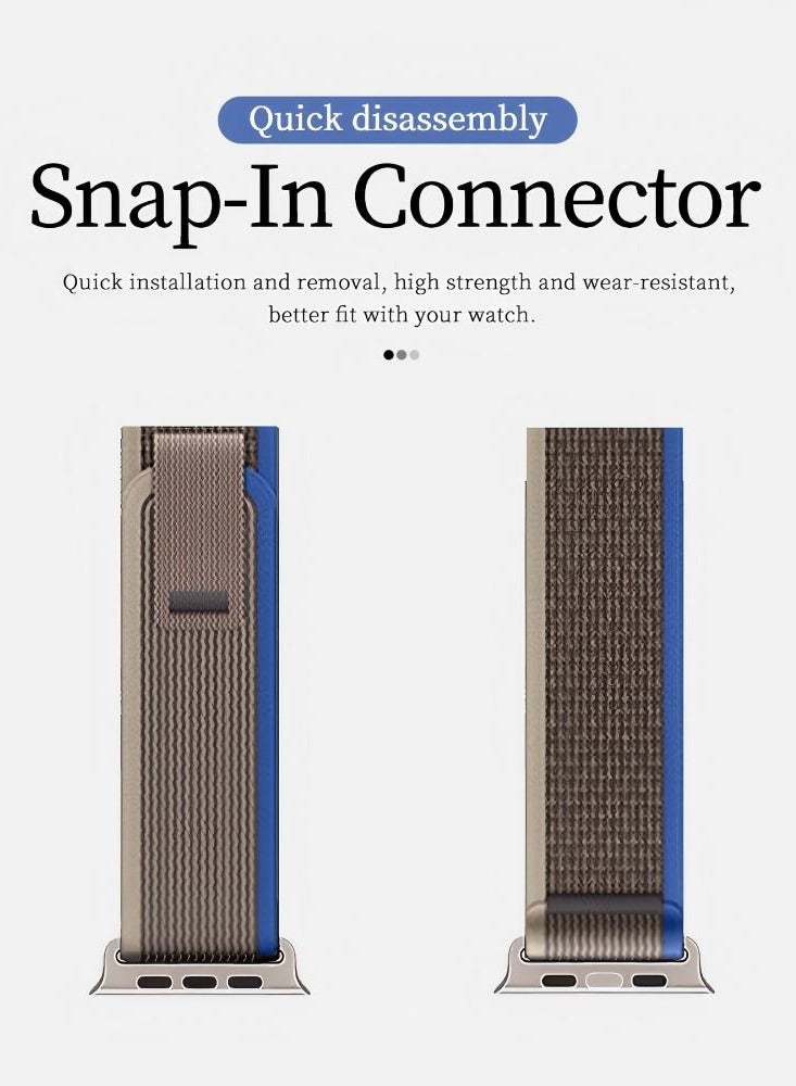 Smartwatch Nylon Strap | Adapts to 38/40/41/42mm round dials for both men and women.  - Image 5