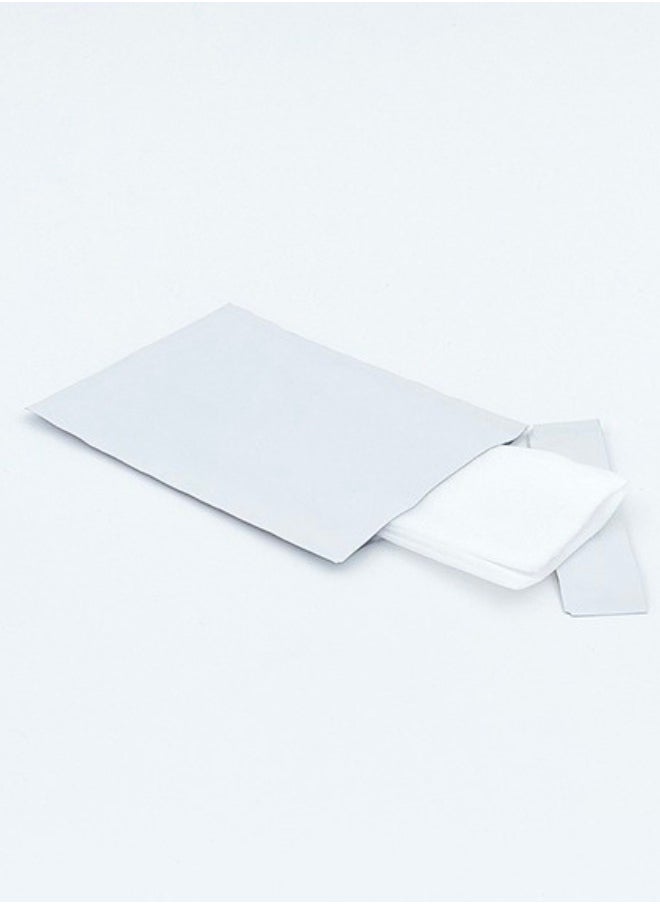 Halapack - [400 PCS] Halapack White Plain Pouch Refreshing Wet Wipes with Fluorescent Fragrance – Ideal for Hand Cleaning After Food - Image 1