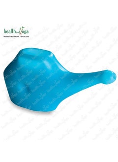 HealthAndYoga® QwikFlo Plastic Neti Pot (Blue-200 ml)- Clears blocked nose & sinuses- Saline Nasal Wash Yoga Detox- For Common Cold & Headaches- Economical, Lightweight, Travel Accessory - pzsku/ZB6631BB1E47ED96AD9DDZ/45/_/1737806236/8455599b-c8c8-4524-a5bd-99db193faef6