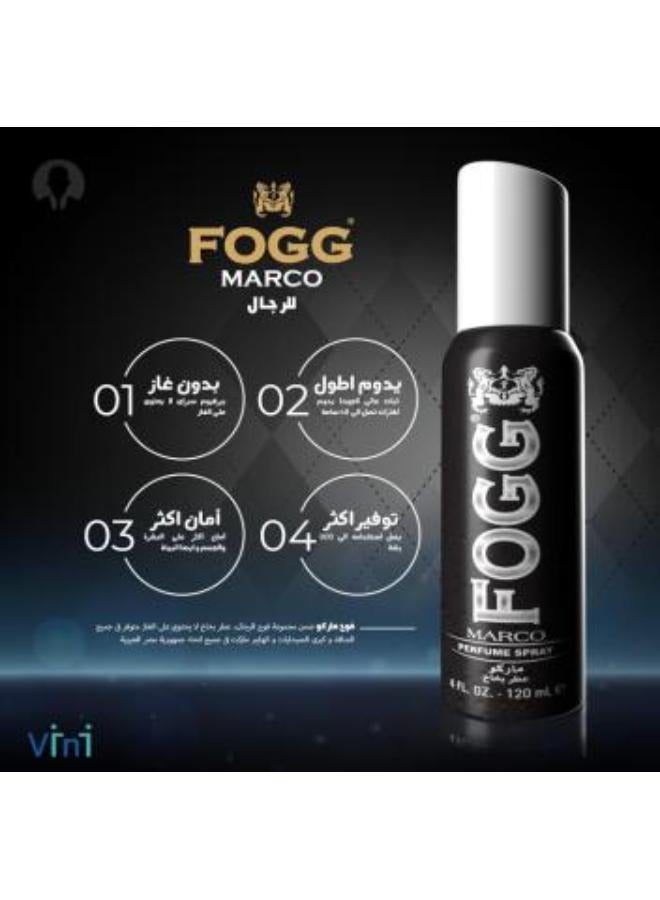 FOGG Marco Perfume Spray 120ml - Image 2