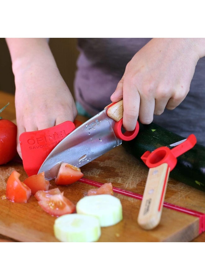 Opinel Le Petit Chef 3Piece Children's Kitchen Knife Set  - Image 3