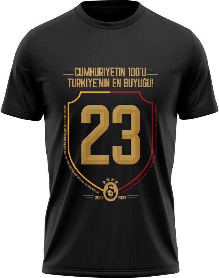Galatasaray Licensed 2023 Championship T-Shirt