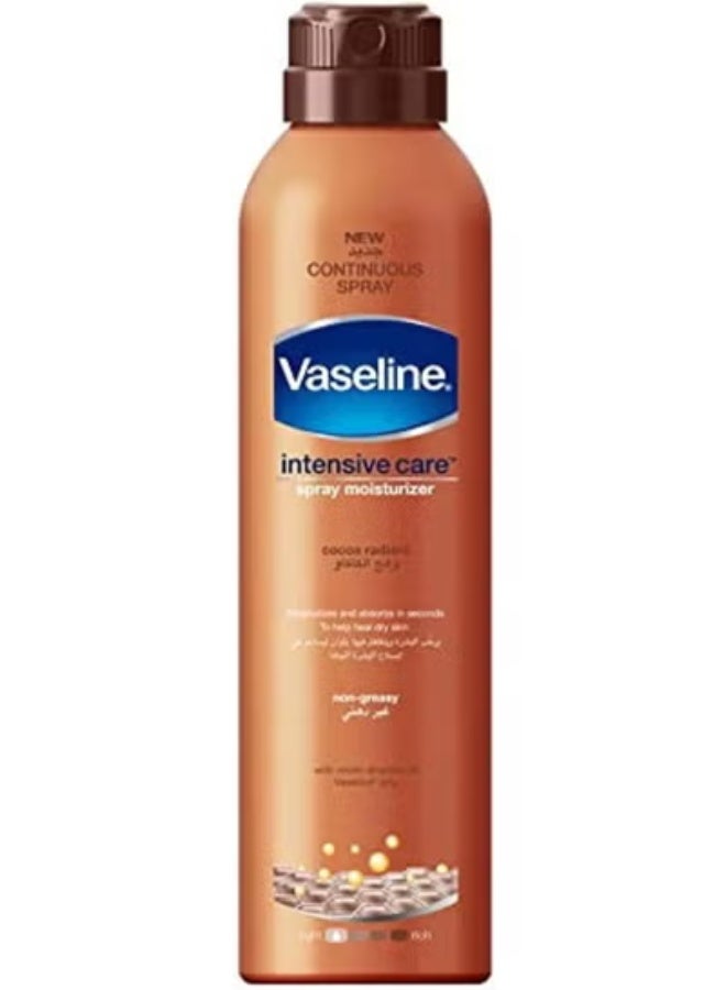Vaseline Intensive Care Cocoa Radiant Spray Moisturiser, 190ml