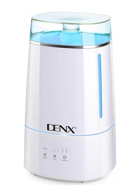The air diffuser has a power of 22 watts and a capacity of 3.5 liters to humidify and purify the air