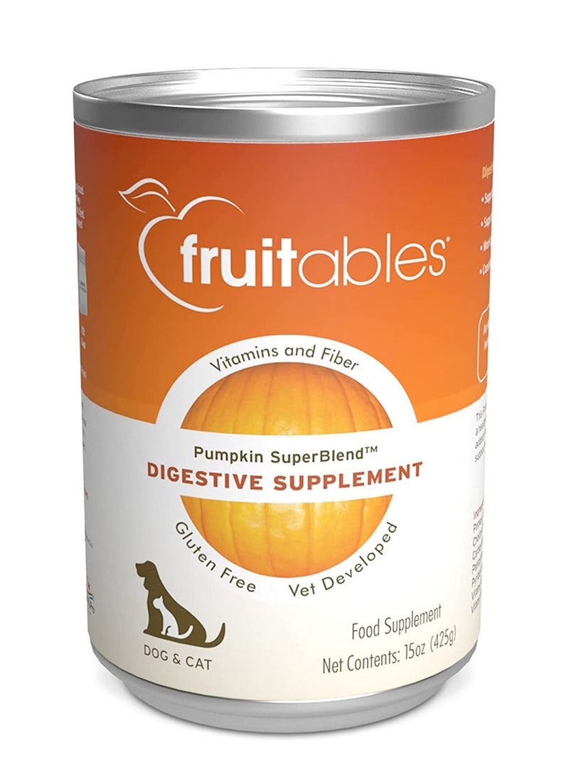 Fruitables - Superblend Cat and Dog Digestive Supplement 425g - Image 1