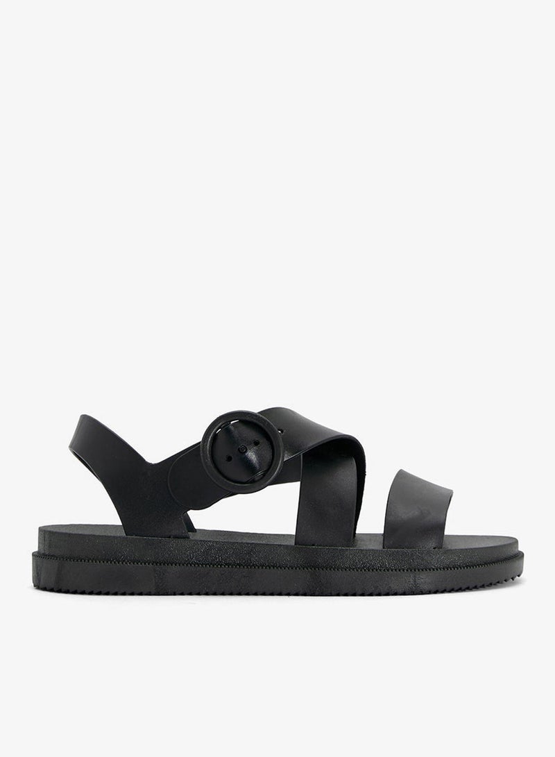 Ginger Flat Sandals With Strap - Image 1
