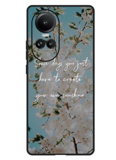 Theodor Protective Case Anti Scratch Shock Proof Bumper Cover For Oppo Reno 10/10 Pro Create your sunshine  - Image 1