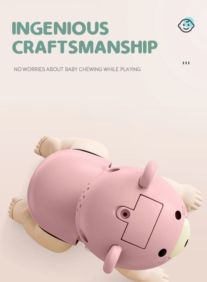 GROIC Crawling Doll Baby Dolls Music Gifts Infant Toy, Baby Gift Kid Toy Baby Toys Baby Doll Toy for Kids Toys for Kids Adorable Electric Doll Child Plastic Climbing Baby Toddler - Image 5