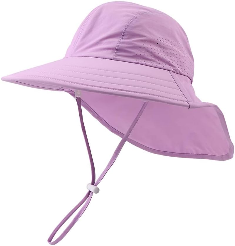 Yuoahcn Baby Dinosaur Sun Hat Toddler Boys Beach Hats Breather Quick Dry Kids Bucket Cap UV Protection Swim Hat for Girl 0-4Y - Image 1