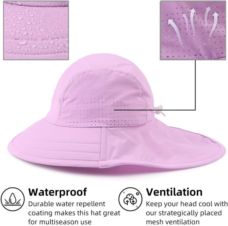 Yuoahcn Baby Dinosaur Sun Hat Toddler Boys Beach Hats Breather Quick Dry Kids Bucket Cap UV Protection Swim Hat for Girl 0-4Y - Image 3