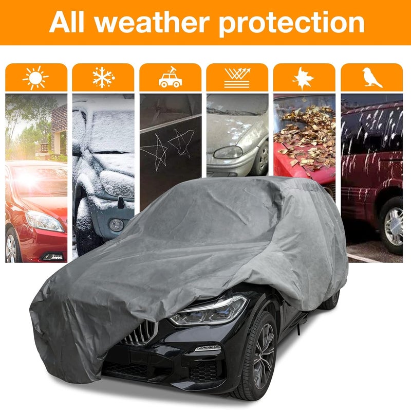 XCAR Ultra Light Waterproof SUV Car Cover for All Weather Protection - Image 3