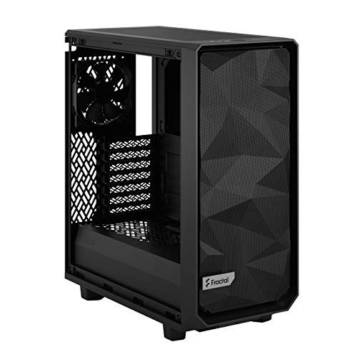 Fractal Design Meshify 2 Compact Black ATX Flexible High-Airflow Light Tinted Tempered Glass Window Mid Tower Computer Case - Image 5