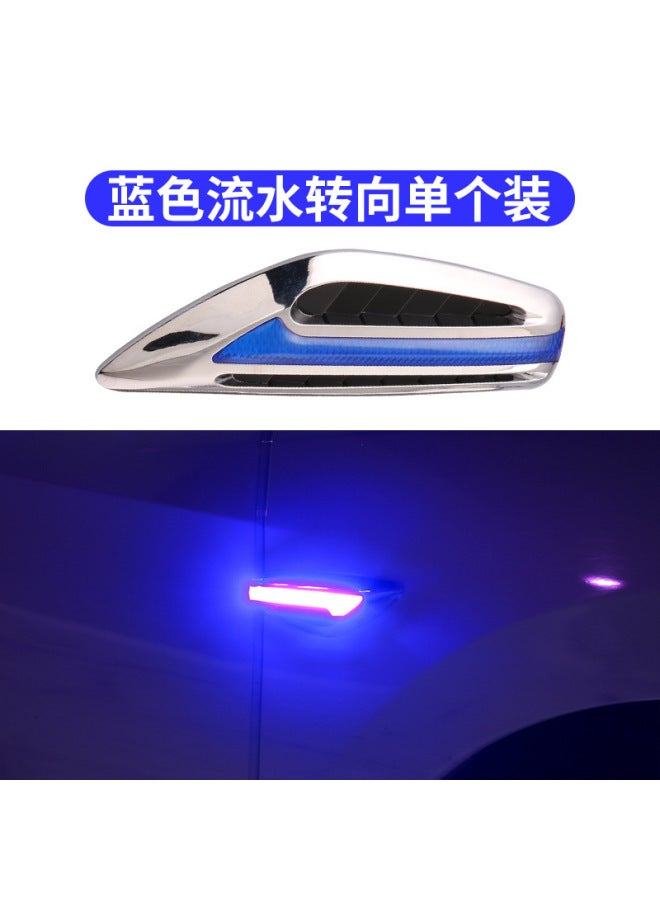 إشارة الانعطاف الجانبية LED المميزة للسيارة مع شفرات ليلية داكنة ووميض معدل، مصباح زاوية لوحة الإشارة