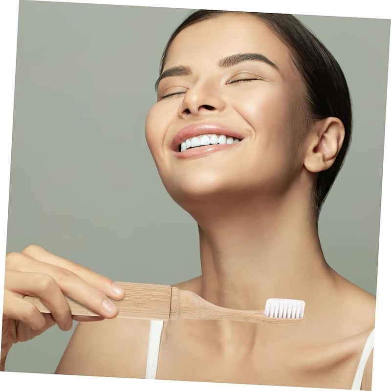 Portable Folding Travel Toothbrush For Adults Soft Bristles Comfortable Grip Deep Cleaning - Image 5