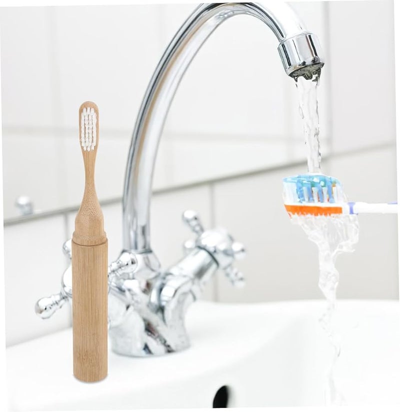 Portable Folding Travel Toothbrush For Adults Soft Bristles Comfortable Grip Deep Cleaning - Image 4