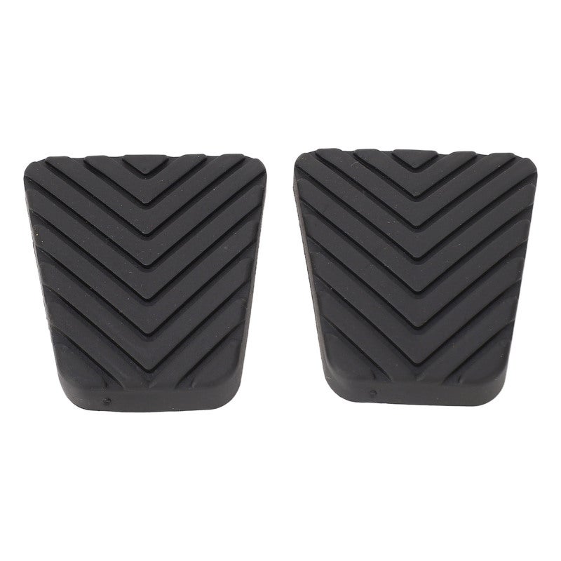 Brake Clutch Pedal Pad Set Textured Rubber Replacement - Enhanced Grip Control for Mitsubishi Mirage Eclipse Manual Transmissions - Image 1