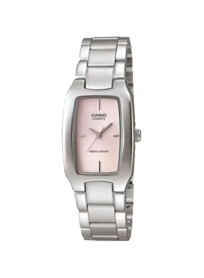 كاسيو Women's Analog Display Watch With Silver Stainless Steel Strap - LTP-1165A-4C