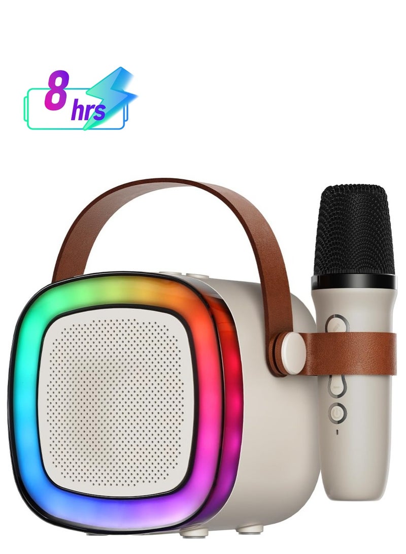 Bluetooth Speaker with 10W RMS Stereo Sound Wireless Mice with 3 Voice Converter RGB Lights 8Hrs Non-Stop Music Multi Compatibility Modes  - Image 1