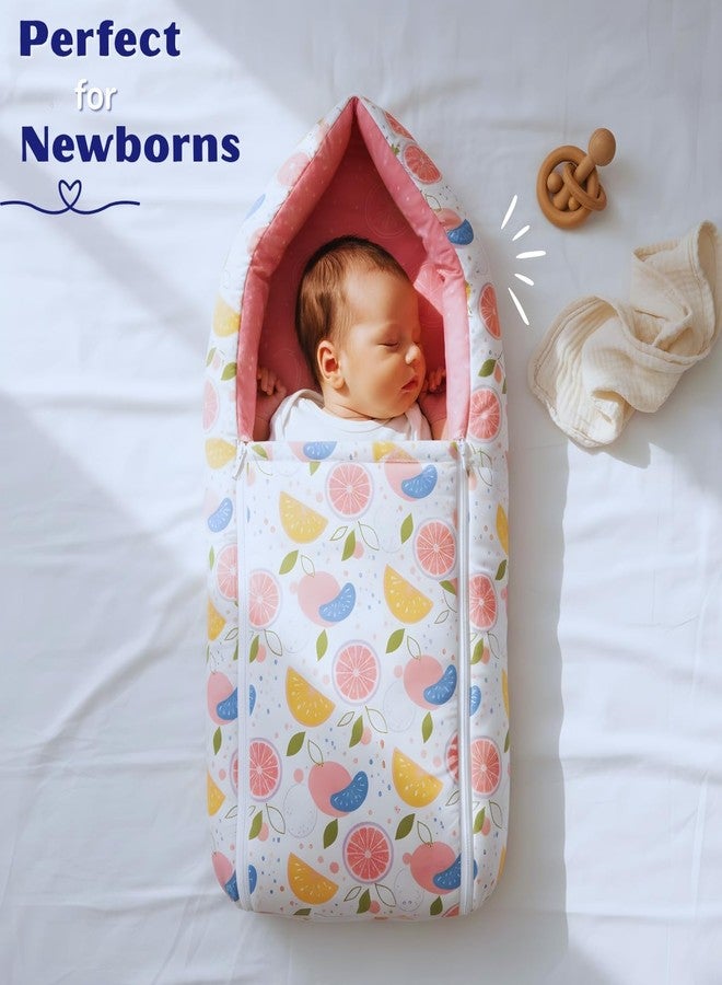 Toddylon Newborn Baby Essentials Kit 46 Items Combo Set for 0-6 Months with Hospital Bag & Bedding Clothing Set (Pink) - Image 2