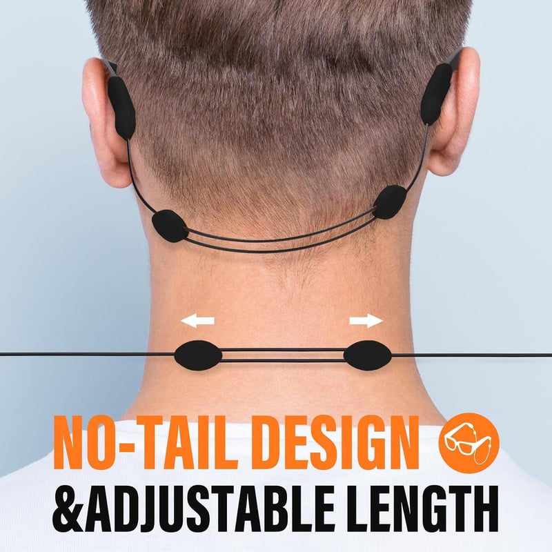 AEC حزام نظارات شمسية رياضية قابل للتعديل من AEC Cable Zips - Image 3