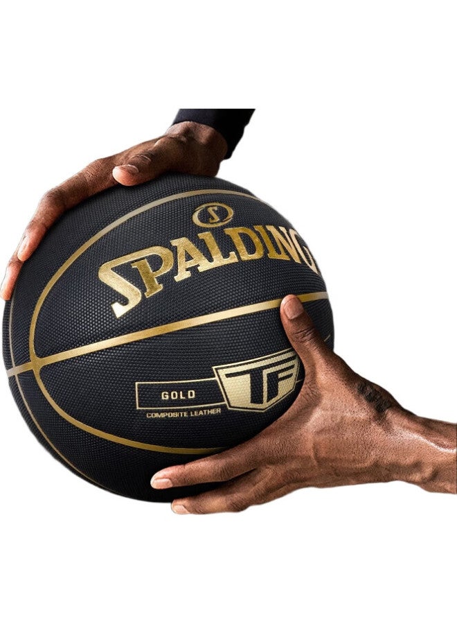 SPALDING كرة سلة Tf سلسلة الأسطورة حجم 7 PU للبالغين والشباب للمنافسة داخلية وخارجية مقاومة للاستخدام العالمي 77-167Y - Image 2