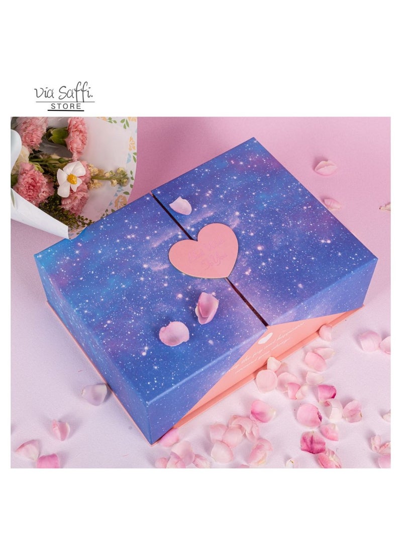 Via Saffi Gifts Basket for Women,Ramadan Birthday Gifts for Women Girlfriend,Spa Gift Set for Women Mom Sister Girls Ladies Girlfriend  - Image 3