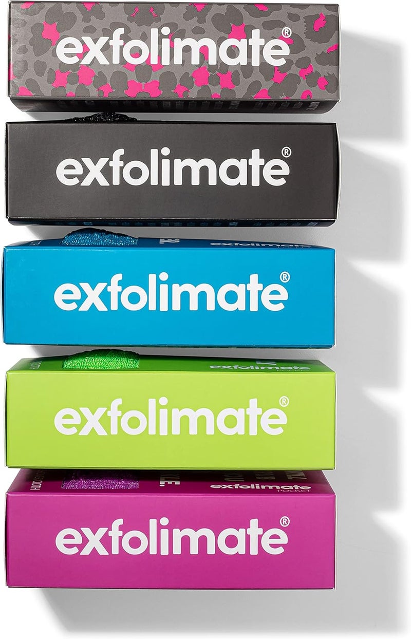 green heart labs ExfoliMATE Magic Exfoliating Shower Cloth Gently Removes Dead Skin for a Youthful Clear Complexion Exotic Animal - Image 4