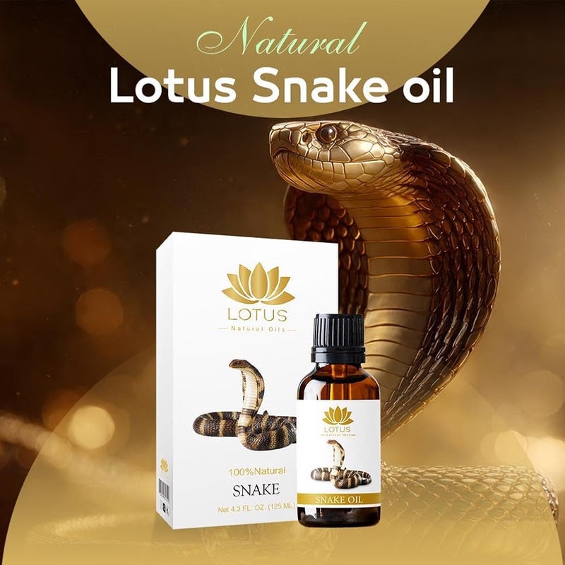 Lotus - Snake Natural Oil For Hair, 125 Ml - Image 2