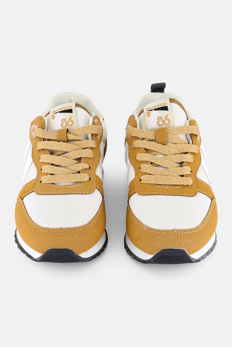 Hummel Men Monaco 86 Lace up Outdoor Shoes, Khaki  - Image 4