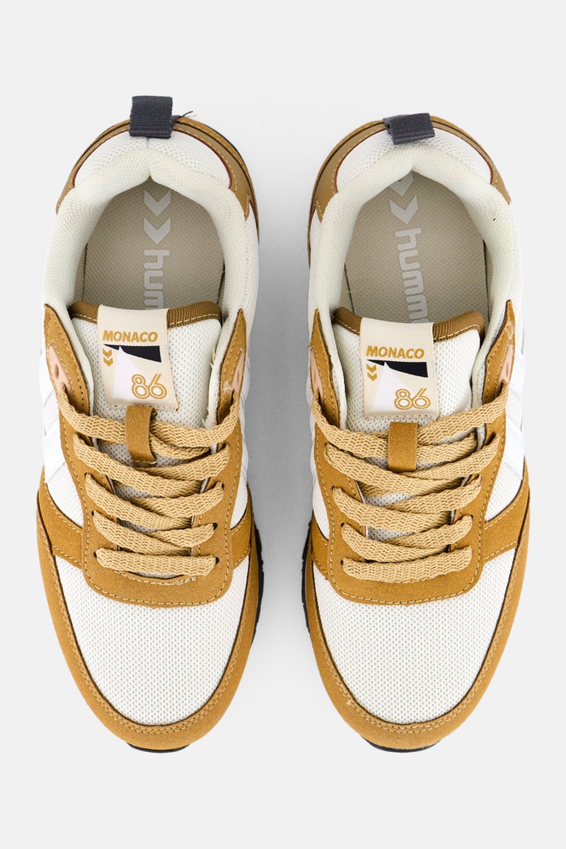 Hummel Men Monaco 86 Lace up Outdoor Shoes, Khaki  - Image 3
