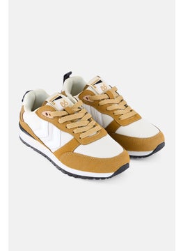 Hummel Men Monaco 86 Lace up Outdoor Shoes, Khaki  - Image 1