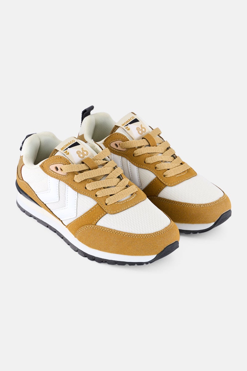 Hummel Men Monaco 86 Lace up Outdoor Shoes, Khaki  - Image 1