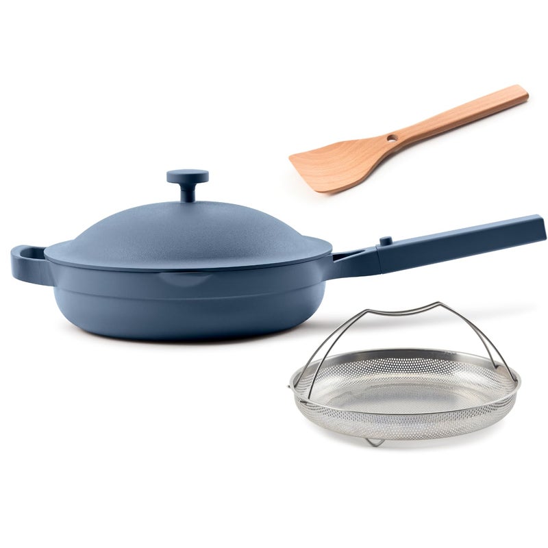 Our Place مقلاة Our Place Always Pan 2.0-10.5" (2.6 Qt) غير لاصقة، خالية من السموم من السيراميك | مقلاة قلي و تحمير مصنوعة من الألمنيوم ببراءة اختراع 10 في 1 | آمنة للفرن، التحريض وجميع أسطح الطهي حتى 450°F - Image 1