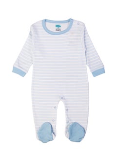 Babies Basic 5 Piece Unisex 100% Cotton Gift Set Include Bib, Romper, Mittens, Cap And Sleepsuit/Jumpsuit- Life Is Better  - Image 3