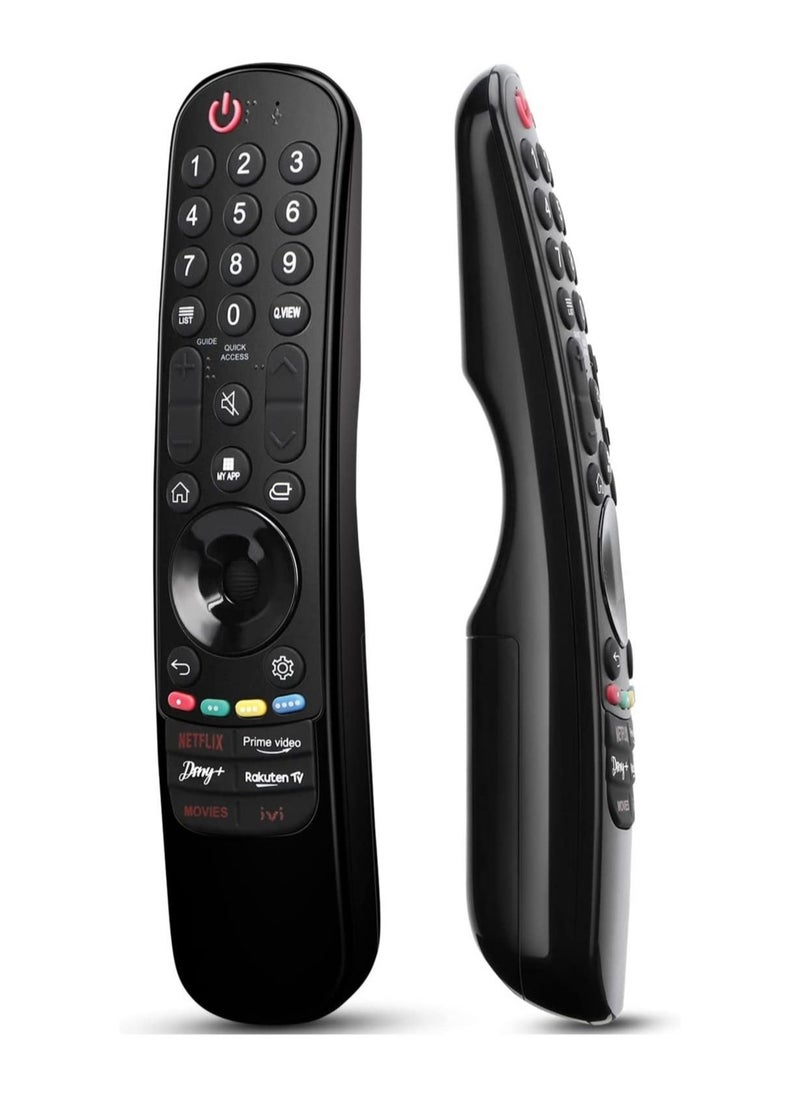 Universal for LG Magic Remote Control, Replacement for LG LED OLED LCD 4K UHD Smart TV, with Buttons for Netflix, Prime Video, Disney Plus, LG-Channels Button