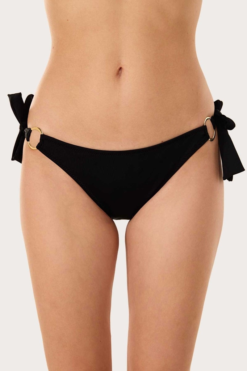 Ayyıldız Crescent Moon 63060 Black Bikini Bottom  - Image 1