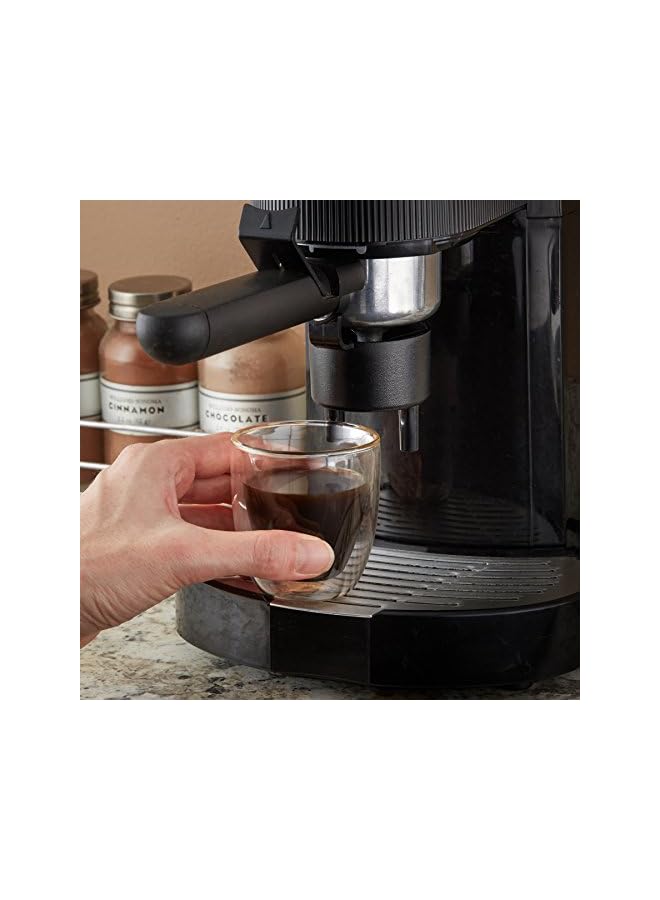 S-TOP Double Wall Espresso Shot Glasses – Insulated Coffee Cup Set – 73.7 grams, Set of 4 – Coffee Gift Box - Image 2