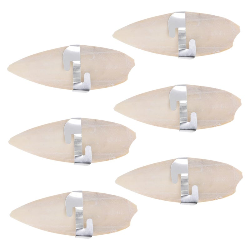 6 Set Cuddle Bone Toys Calcium Cuttlebone For Birds Gerbils Parrots Chewing Molar - Image 2