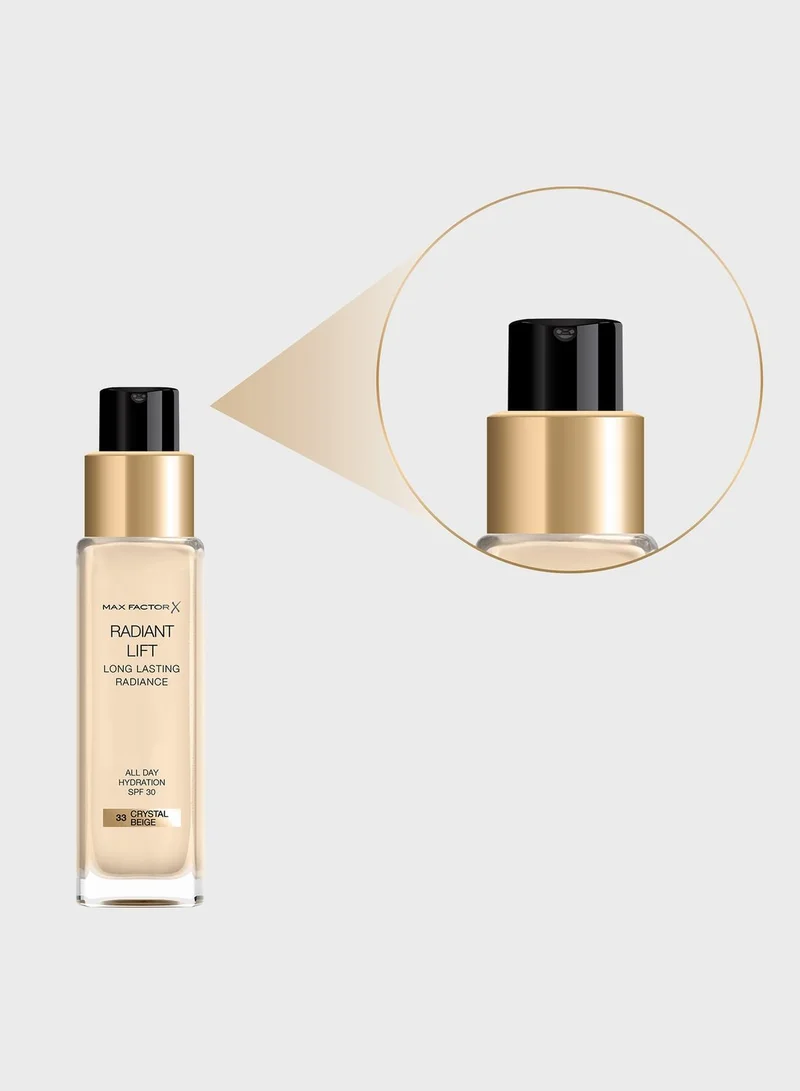 Max Factor Radiant Lift Foundation- 033 Crystal Beige