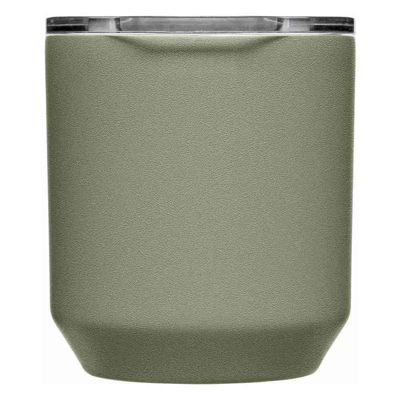 CamelBak Horizon 10oz Rocks Tumbler - Cocktail Glass - Insulated Stainless Steel - Tri-Mode Lid - Moss - Image 3
