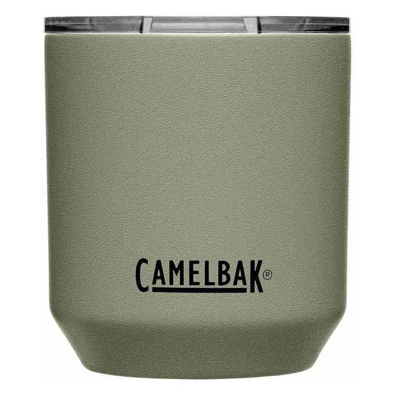 CamelBak Horizon 10oz Rocks Tumbler - Cocktail Glass - Insulated Stainless Steel - Tri-Mode Lid - Moss - Image 1
