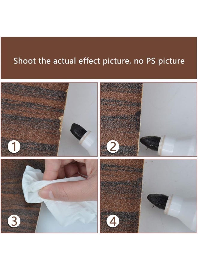 SEISSO Furniture Markers Touch Up - Set of 17 - Furniture Scratch Repair Markers Kit, Wood Touch Up Markers and Wax Sticks with Sharpener, for Scratches, Stains, Floors, Laminate, Cabinet - Image 3