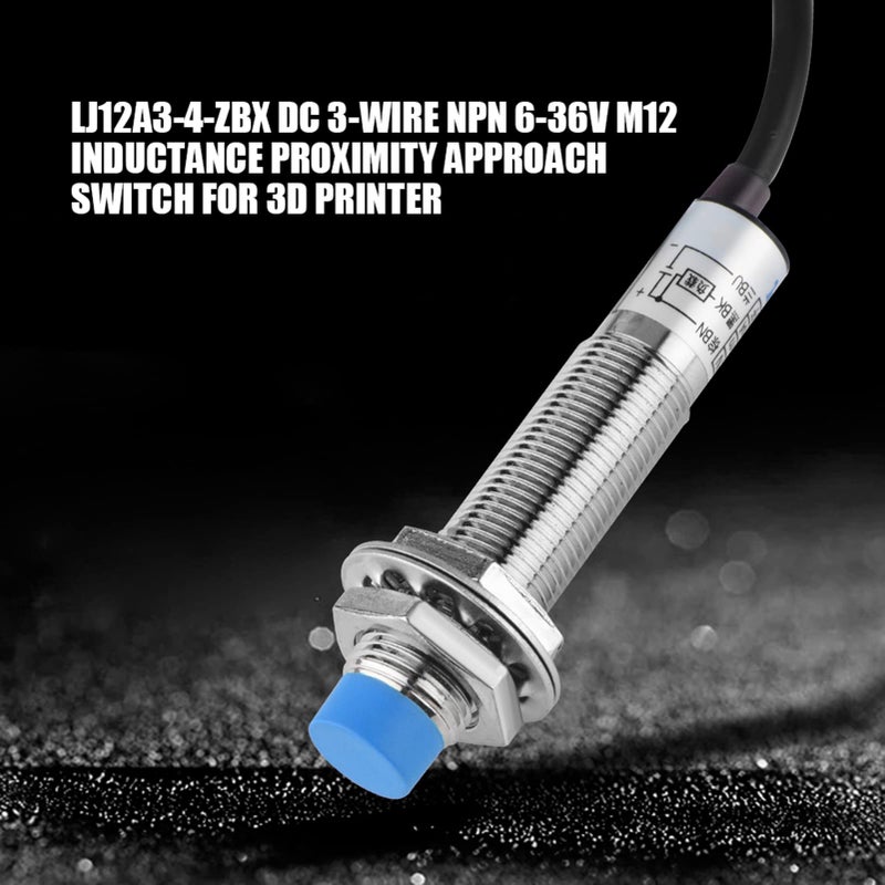 NPN 3 Wire Inductive Proximity Switch DC 6 36V with LED Indicator for 3D Printer Automatic Control - Image 3