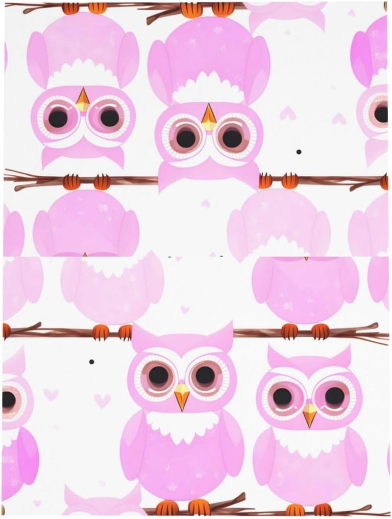Cute Owl Pearl Paper Greeting Card-Foldable Blank Card With Envelope, Shiny Sparkle Thank You Card For Birthday Wedding Christmas - Image 2