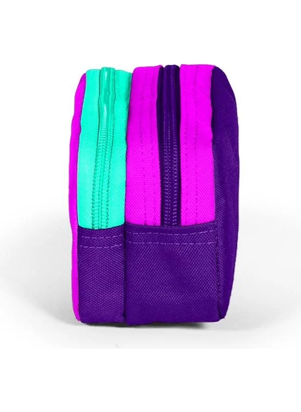 CORAL HIGH Kids Pink Purple Two Compartment Pencil Bag 12062