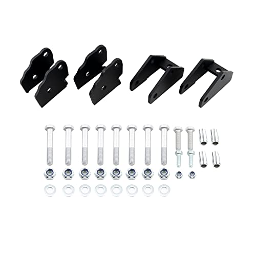 ZY WHEEL Front & Rear Lift Kits Brackets 3'' Compatible for 2013-2021 Polaris Ranger XP/Crew 570/900/1000 Full Size 3 inch - Image 1