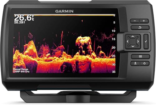 Garmin Striker Vivid 7cv, U.S. with GT20-TM Transducer - Easy-to-Use 7-inch Color Fishfinder and Sonar Transducer, Vivid Scanning Sonar Color Palettes (010-02552-00) - Image 5