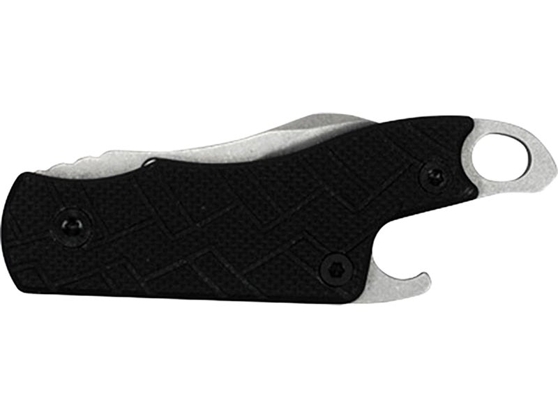 Kershaw Cinder (1025X) Multifunction Pocket Knife, 1.4-inch High Performance 3Cr13 Steel Blade with Stonewashed Finish, Glass Filled Nylon Handle, Liner Lock, Bottle Opener, Lanyard Hole, 0.9 OZ - Image 2