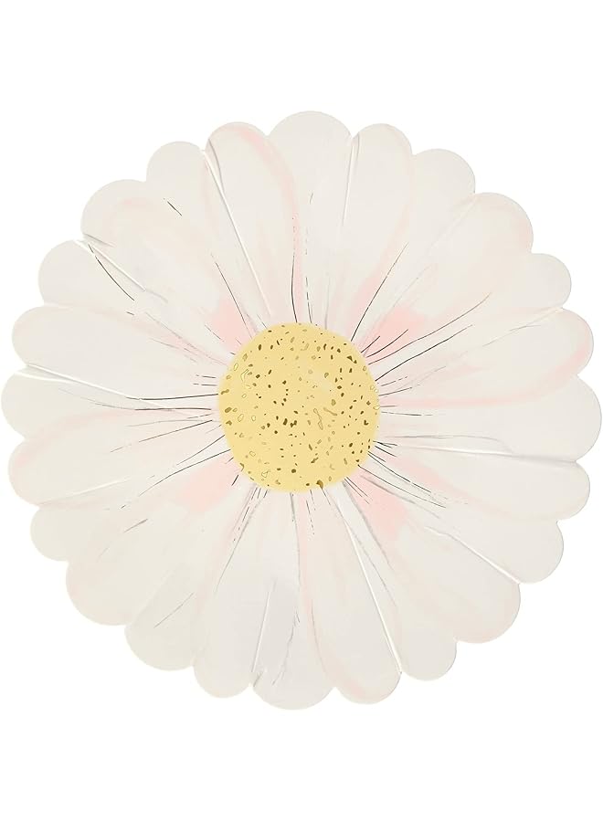 Meri Meri Wild Daisy Plates 8 Pack  - Image 1